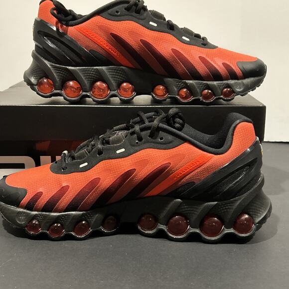 Size 8M/ 9.5W-Nike Air Max DN8 Bred Sneaker Black Red EU 43 New W OG BOX main image 5